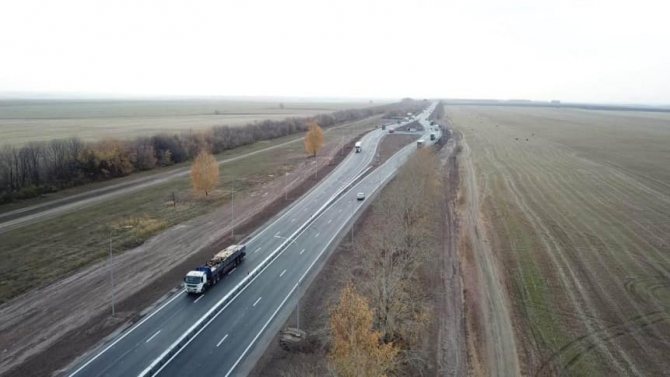 Отремонтированный участок трассы «М-7» Волга, в Чувашии. Источник: platon.ru