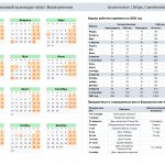 Производственный календарь — 2021 для Республики Башкортостан